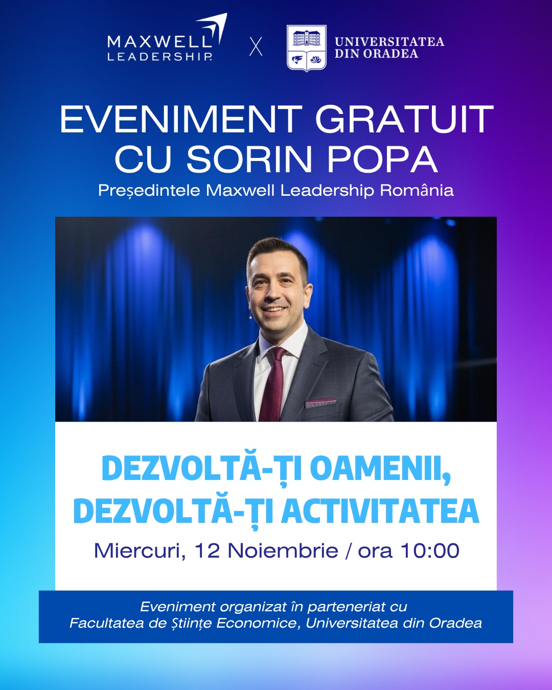 Sorin Popa - Eveniment Gratuit