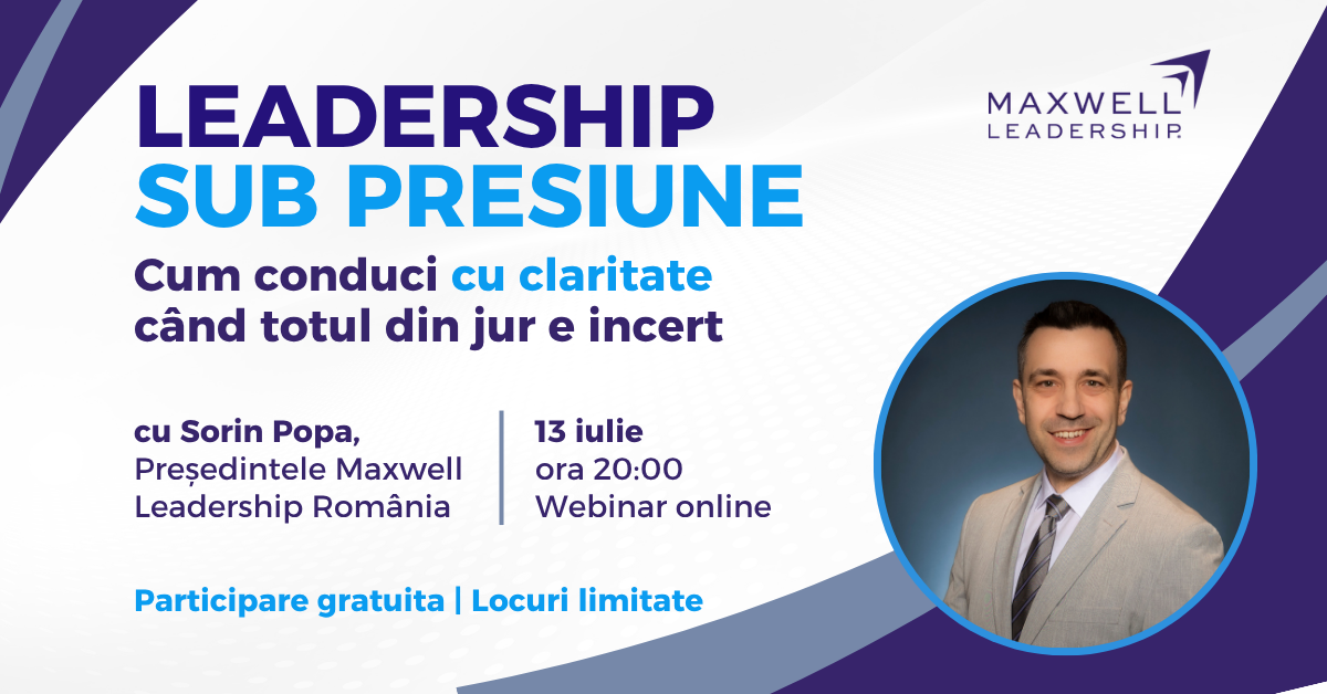 Sorin Popa - Webinar Gratuit