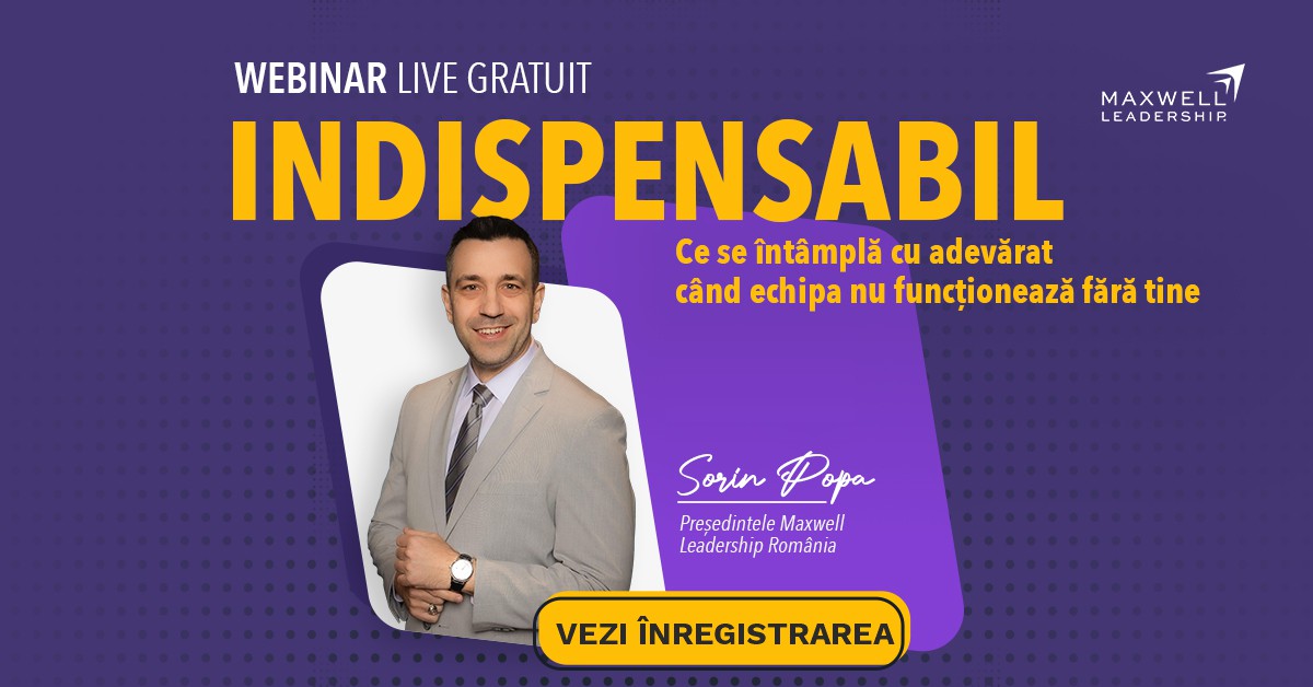 Sorin Popa - Webinar Gratuit